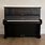 Black Upright Piano