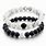 Black and White Beaded Bracelets
