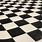 Black and White Checkered Flooring