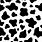 Black and White Cow Print