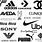 Black and White Logos with Names