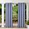 Black and White Striped Outdoor Curtains