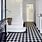 Black and White Tile Flooring