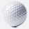 Blank Golf Ball