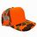 Blaze Orange Camo Caps