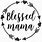 Blessed Mama Clip Art