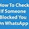 Blocked On WhatsApp
