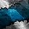 Blue Black Grunge Background