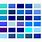 Blue Color Codes Chart