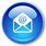 Blue Email Icon Free
