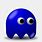 Blue Ghost From Pac Man