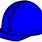 Blue Hard Hat Clip Art