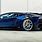 Blue Lamborghini Aventador SV
