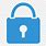 Blue Lock Icon PNG