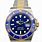 Blue Rolex Watch