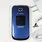 Blue Samsung Flip Phone