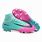 Blue and Pink Nike Soccer Cleats