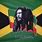 Bob Marley Jamaican Flag