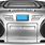 Boombox Radio CD Player