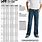 Boys Jeans Size Chart Men