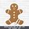 Broken Gingerbread SVG