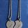 Broken Heart Necklace for Couples