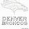 Broncos Logo Coloring Page