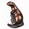 Bronze Otter Sculpture