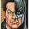 Bruce Wayne Batman Face