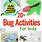 Bug Theme Preschool Activities