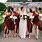 Burgundy Colored Bridesmaid Dresses