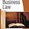 Business Law Book Cover Image