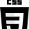 CSS Logo Black
