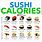 Calories in Sushi