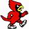 Cartoon Cardinal Logo