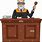 Cartoon Judge Bench