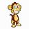 Cartoon Monkey SVG