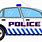Cartoon Police Car Clip Art