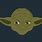 Cartoon Yoda Head