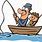 Cartoon of Fishing