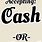 Cash or Card Logo