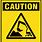 Caution Heavy Equipment Sign