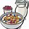 Cereal and Milk Clip Art