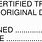 Certified Copy of Original Document