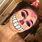 Cheshire Cat Face Makeup