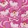 Cheshire Cat Pattern Wallpaper
