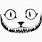 Cheshire Cat Smile Stencil