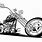 Chopper Motorcycle Clip Art