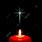 Christmas Candle Cross Picture