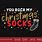 Christmas Red Socks Rock